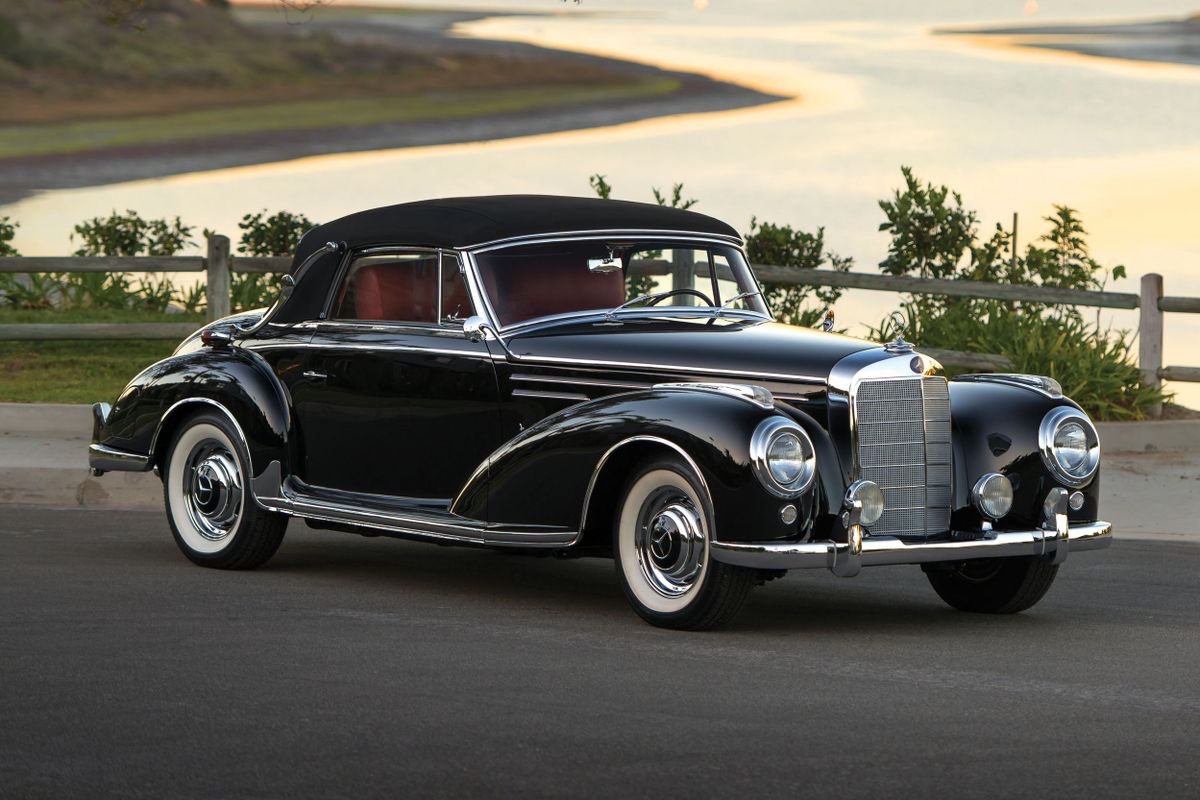 Mercedes W186 1951. Carrosserie, extérieur. Roadster, 1 génération