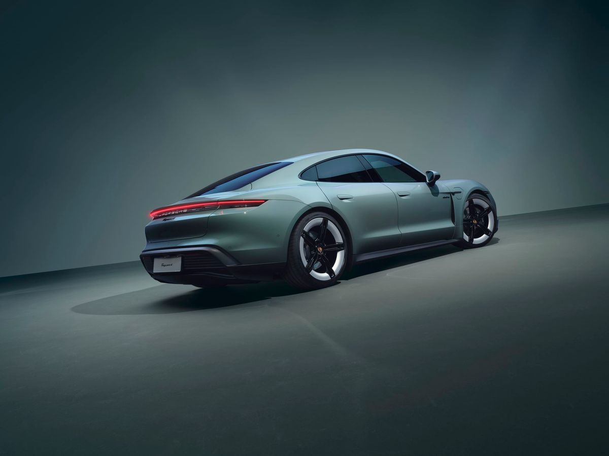 Porsche Taycan 2024. Кузов, экстерьер. Седан, 1 поколение, рестайлинг