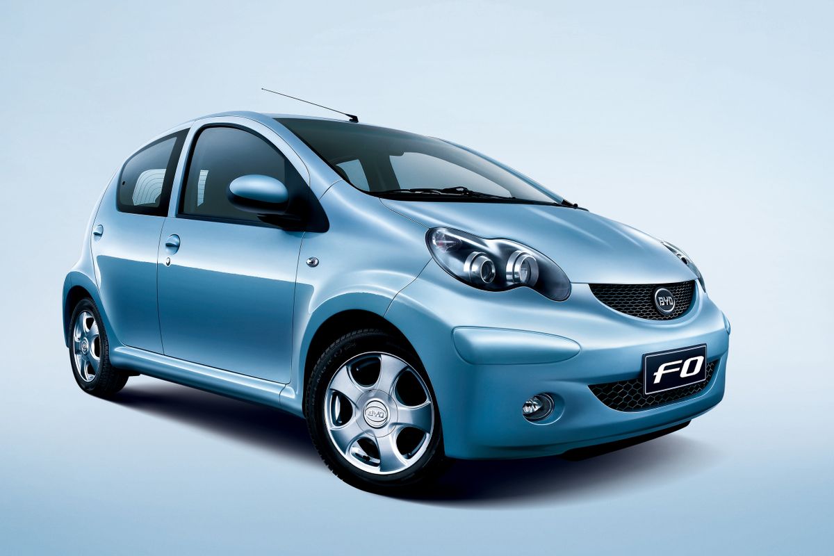 BYD F0 2008. Bodywork, Exterior. Mini 5-doors, 1 generation