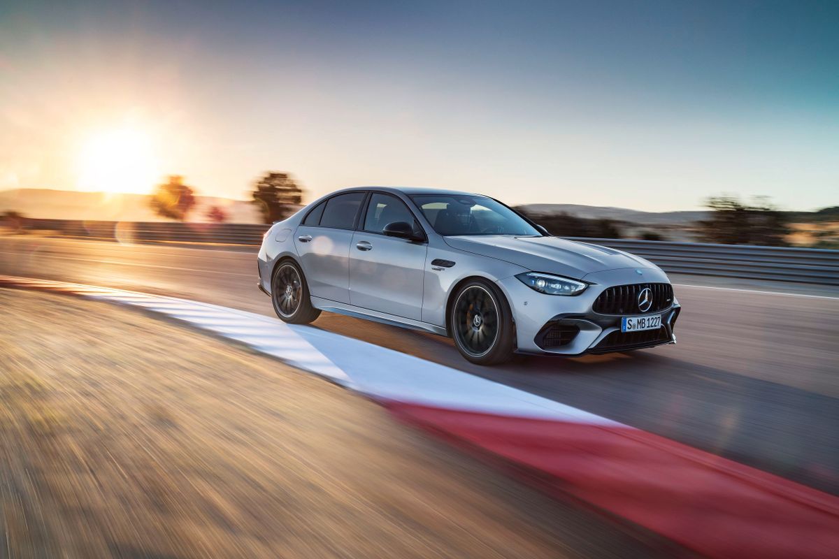 Mercedes C-Class AMG 2022. Кузов, экстерьер. Седан, 5 поколение