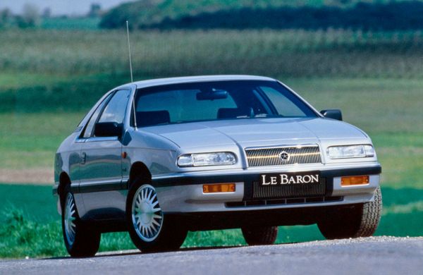 Chrysler LeBaron 1992. Carrosserie, extérieur. Coupé, 3 génération, restyling