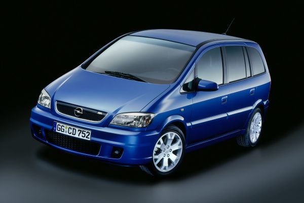 Opel Zafira OPC 2001. Bodywork, Exterior. Compact Van, 1 generation