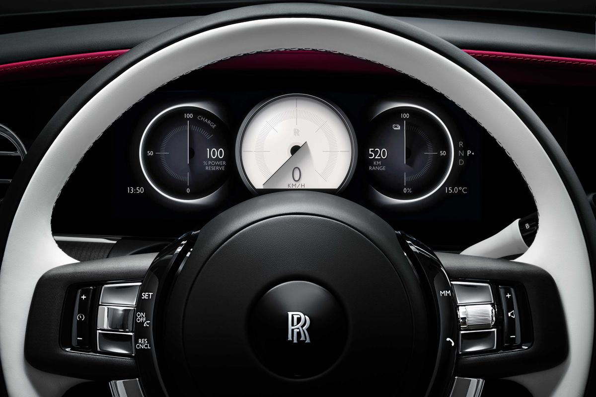 Rolls-Royce Spectre 2022. Tableau de bord. Fastback, 1 génération