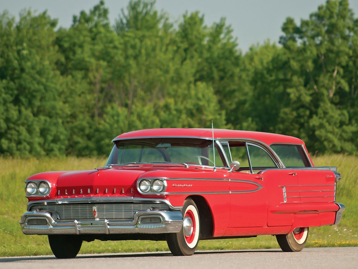 Oldsmobile Eighty Eight 1957. Bodywork, Exterior. Estate 5-door, 3 generation