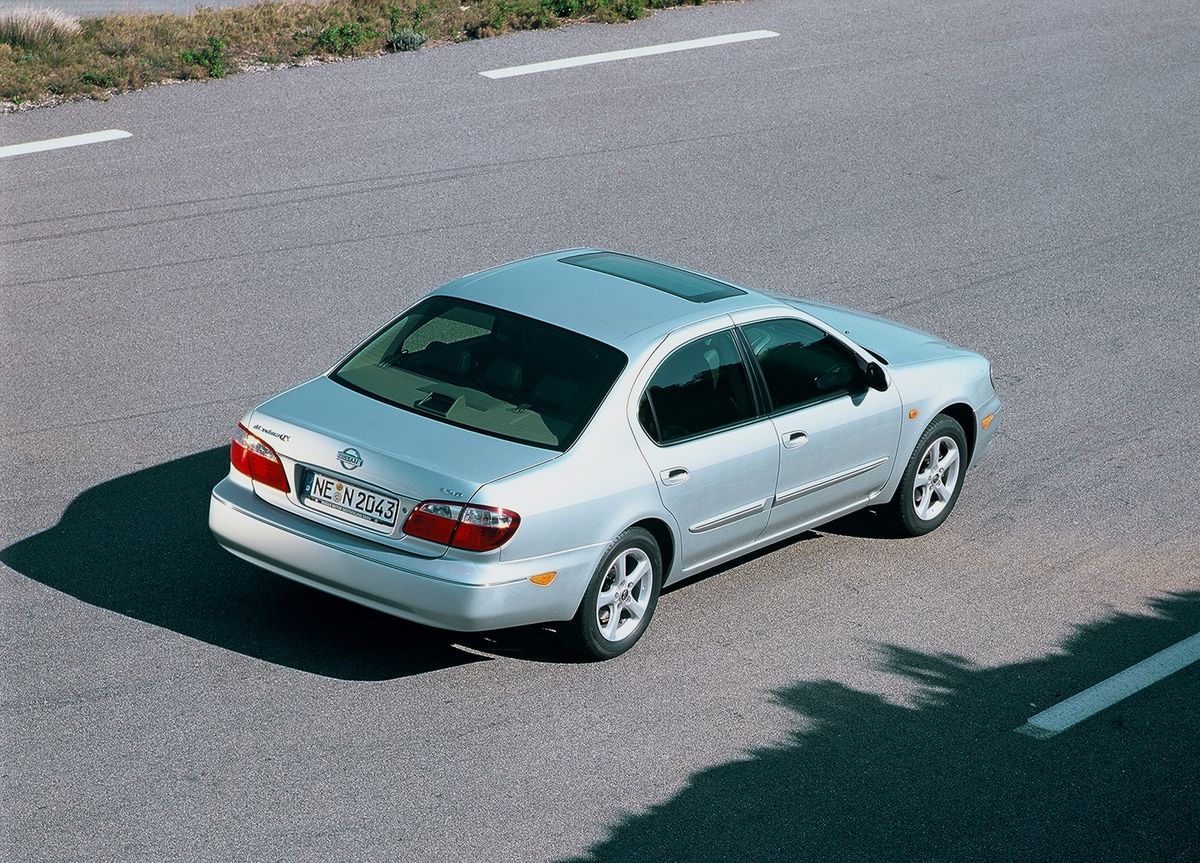 Nissan Maxima 2002. Carrosserie, extérieur. Berline, 5 génération, restyling