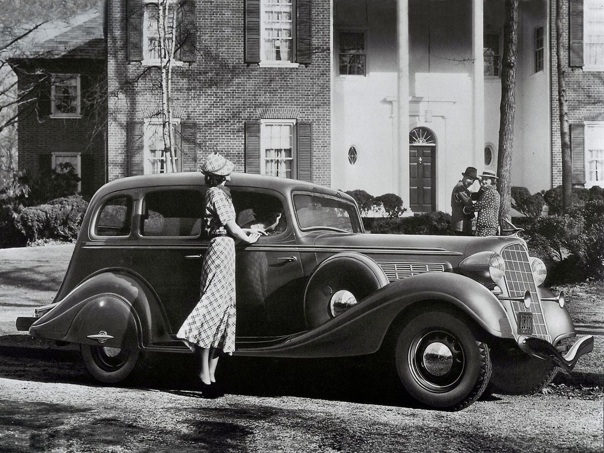 הדסון דלוקס אייט 1936. מרכב, צורה. סדאן, 1 דור
