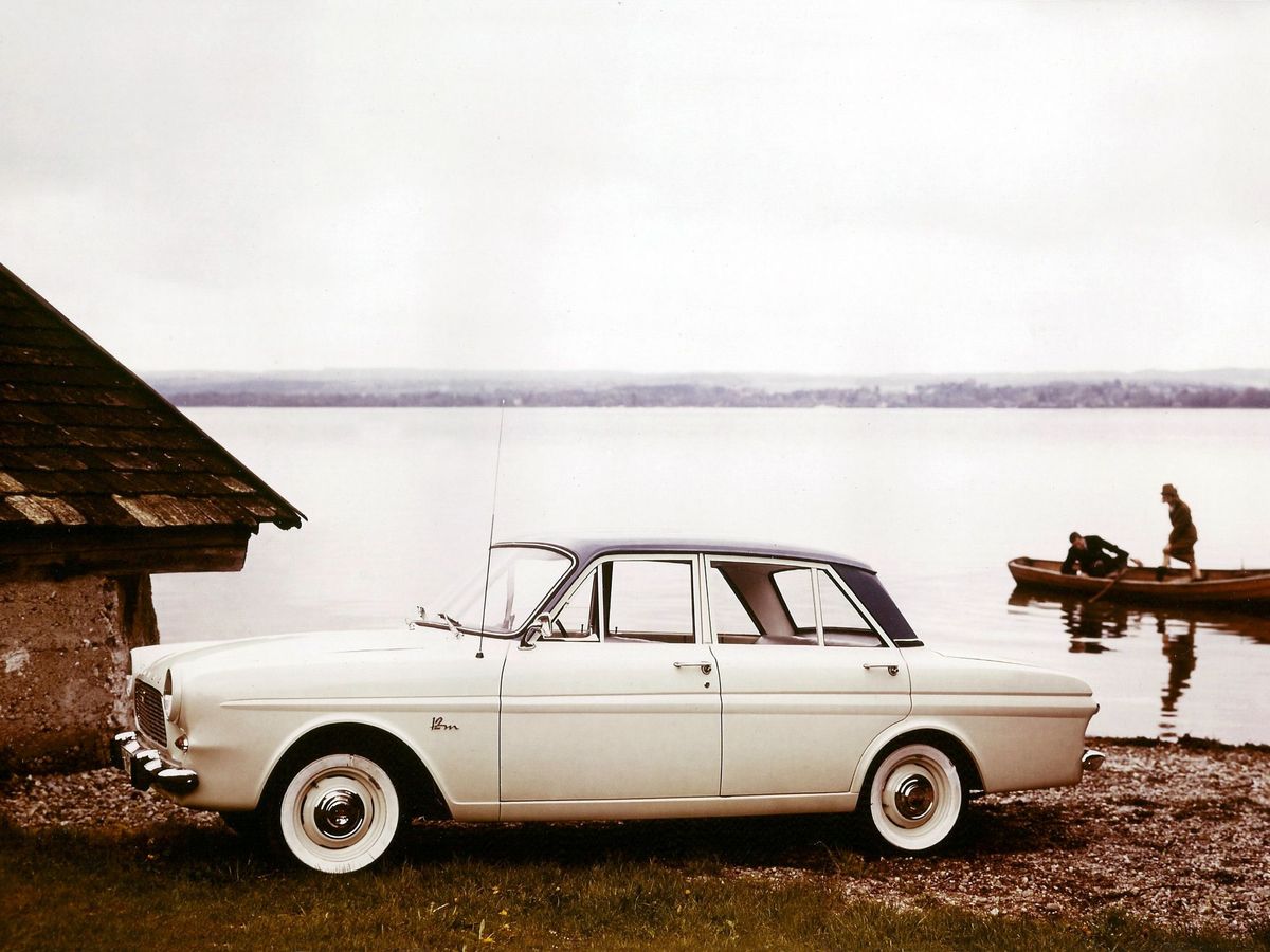 Ford Taunus 1964. Carrosserie, extérieur. Berline, 1 génération