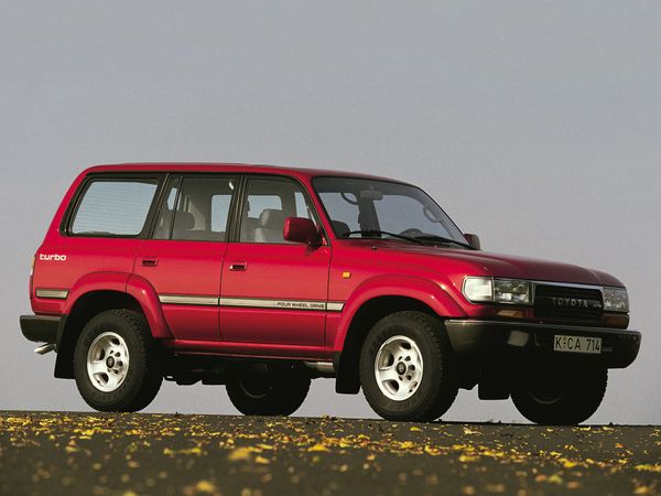 Toyota LC 1989. Bodywork, Exterior. SUV 5-doors, 9 generation