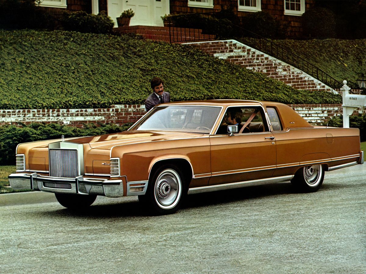 Lincoln Continental 1970. Carrosserie, extérieur. Coupé, 5 génération