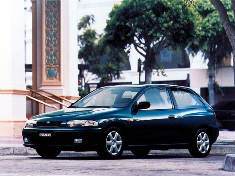 Mazda 323 Lantis 1998. Carrosserie, extérieur. Hatchback 3-portes, 6 génération