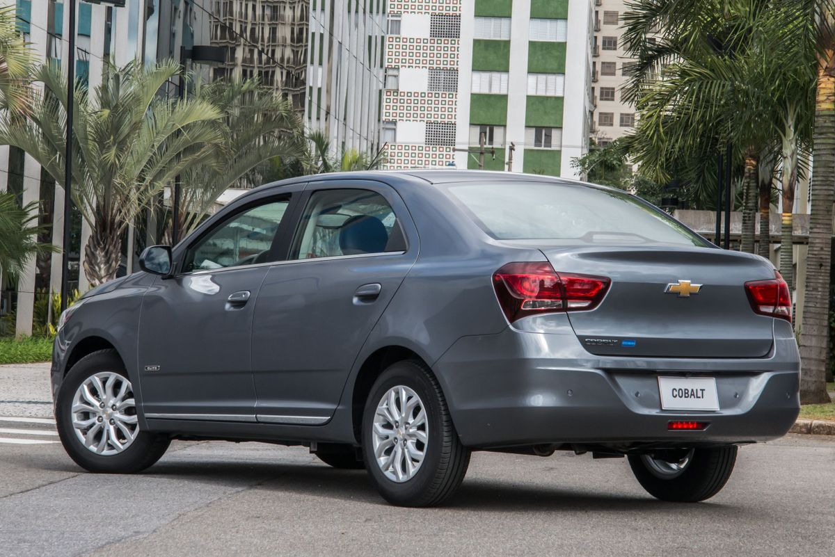 Chevrolet Cobalt 2015. Carrosserie, extérieur. Berline, 2 génération, restyling
