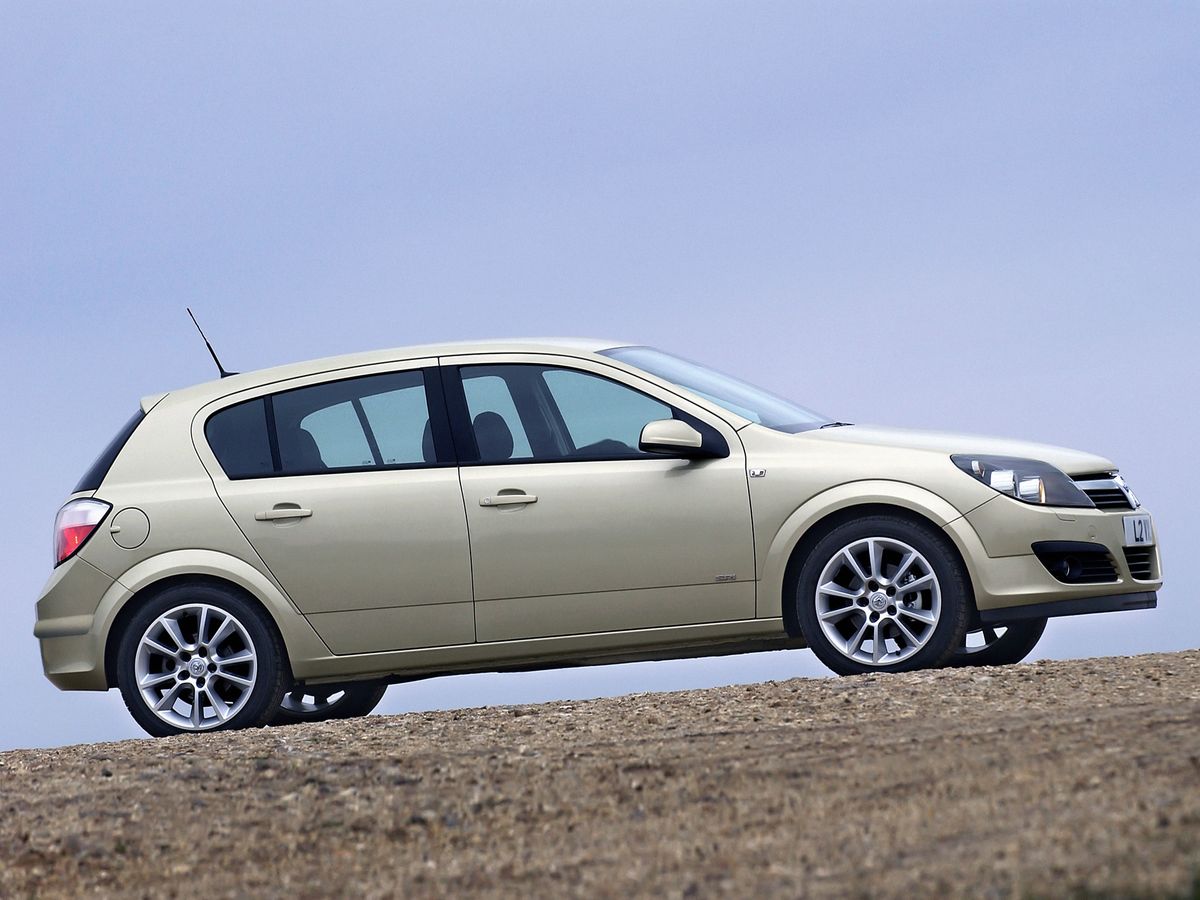 Vauxhall Astra 2004. Carrosserie, extérieur. Hatchback 5-portes, 5 génération