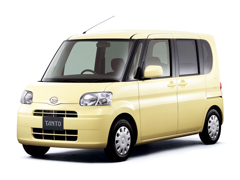 Daihatsu Tanto 2007. Carrosserie, extérieur. Monospace compact, 2 génération