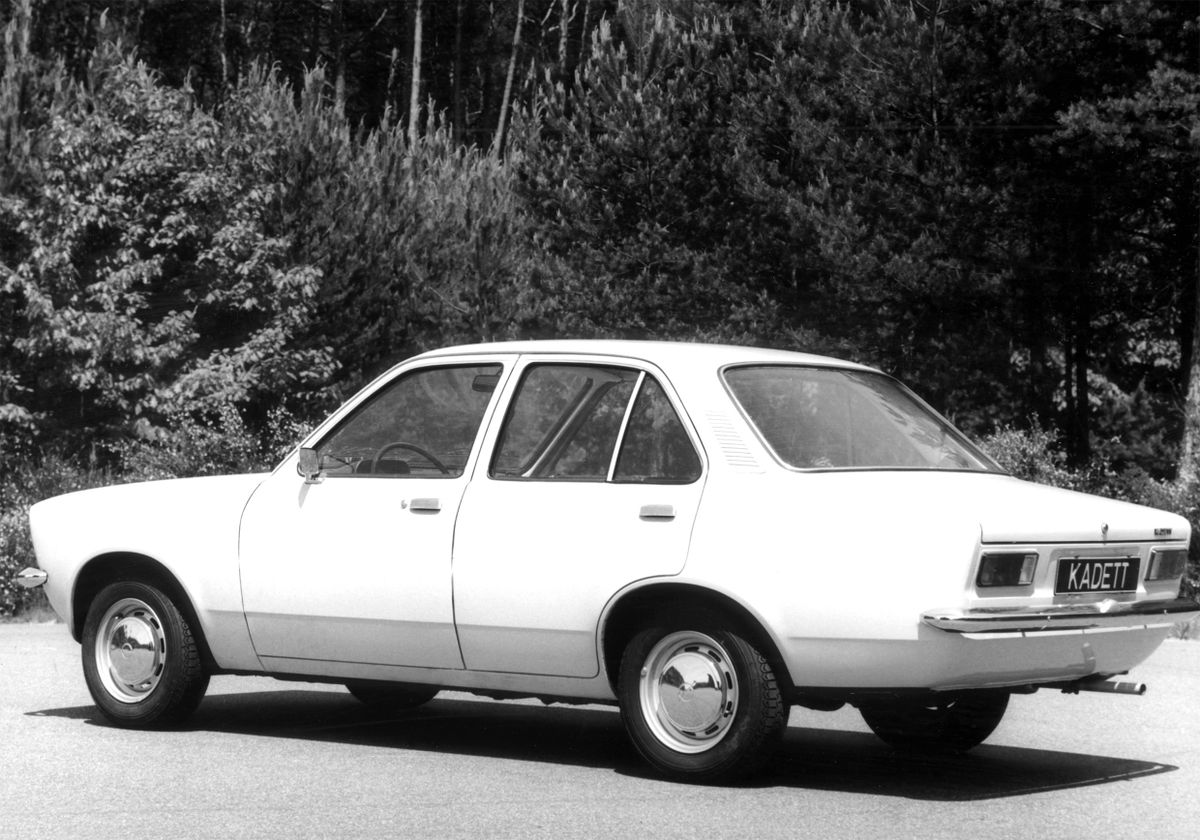 Opel Kadett 1973. Carrosserie, extérieur. Berline, 3 génération