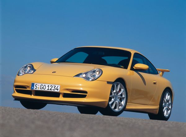 بورش 911 GT3 ‏2003. الهيكل، المظهر الخارجي. كوبيه, 1 الجيل، تحديث