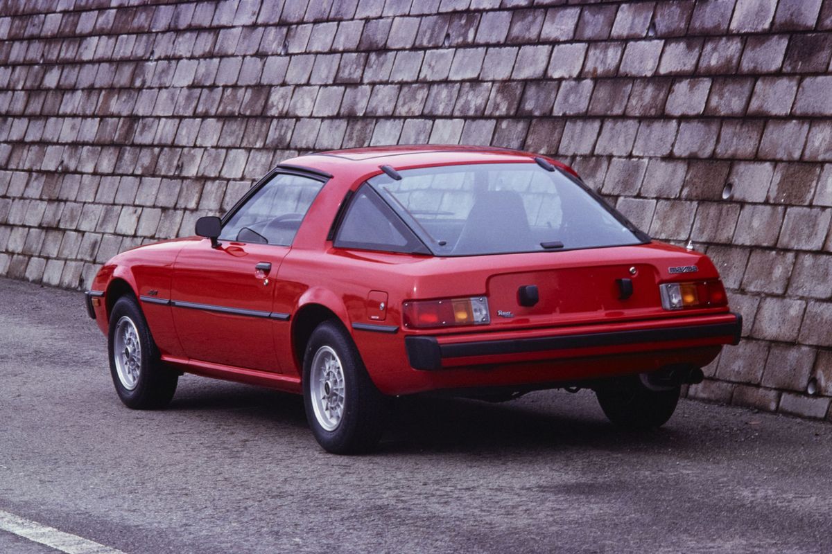 Mazda RX-7 1979. Carrosserie, extérieur. Coupé, 1 génération