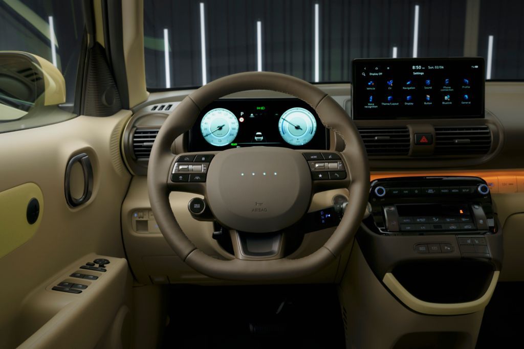 Hyundai Inster 2024. Панель приборов. Внедорожник 5 дв., 1 поколение