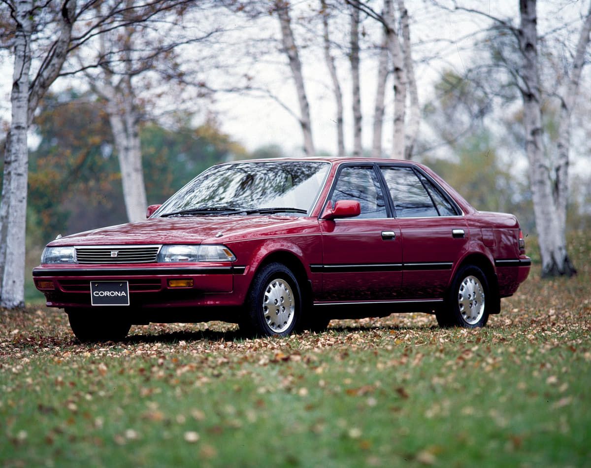 Тойота Корона 1987. Кузов, экстерьер. Седан, 9 поколение