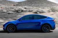Tesla Model Y 2019. Carrosserie, extérieur. VUS 5-portes, 1 génération