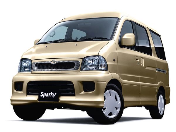 Toyota Sparky 2000. Carrosserie, extérieur. Monospace compact, 1 génération