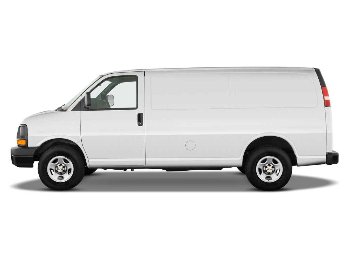 Chevrolet Express 2002. Carrosserie, extérieur. Fourgonnette, 2 génération