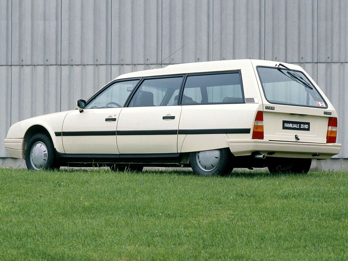 Citroën CX 1985. Carrosserie, extérieur. Break 5-portes, 2 génération