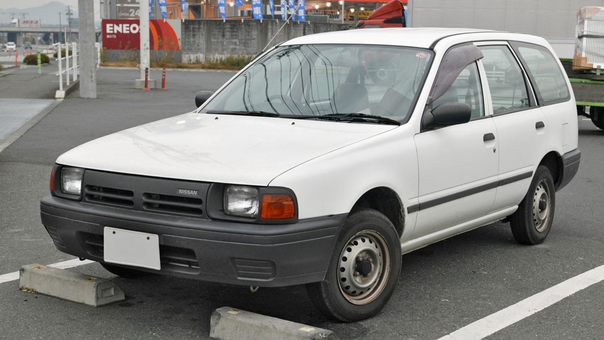 Nissan AD 1996. Carrosserie, extérieur. Break 5-portes, 1 génération, restyling