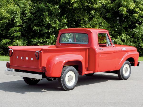 فورد F-150 ‏1960. الهيكل، المظهر الخارجي. بيكاب كبين واحد, 4 الجيل