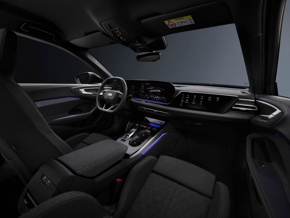 Audi A5 2024. Передние сидения. Седан, 3 поколение