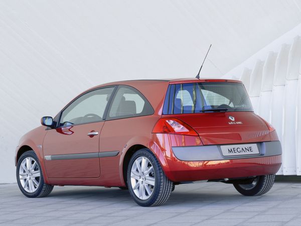 Renault Megane 2002. Carrosserie, extérieur. Hatchback 3-portes, 2 génération