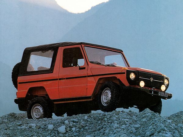ПУХ G-модель 1979. Кузов, экстерьер. Внедорожник открытый, 1 поколение