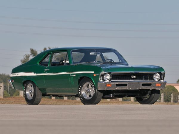 Chevrolet Nova 1967. Carrosserie, extérieur. Coupé, 3 génération