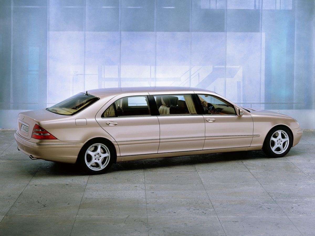 Mercedes S-Class 1998. Carrosserie, extérieur. Limousine, 4 génération