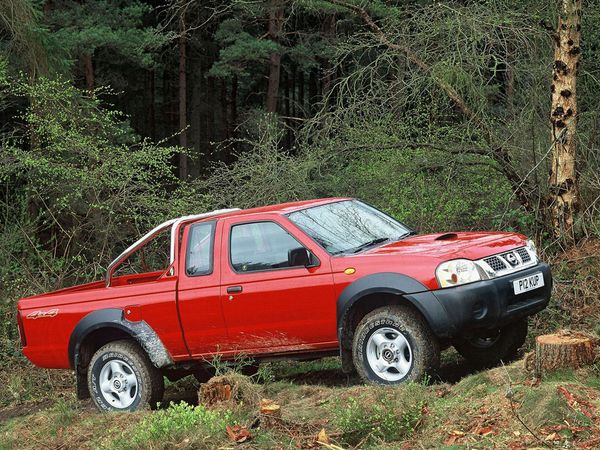 Nissan Navara 1998. Carrosserie, extérieur. 1.5 pick-up, 2 génération
