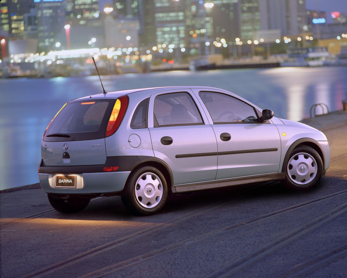 Holden Barina 2001. Carrosserie, extérieur. Mini 5-portes, 4 génération