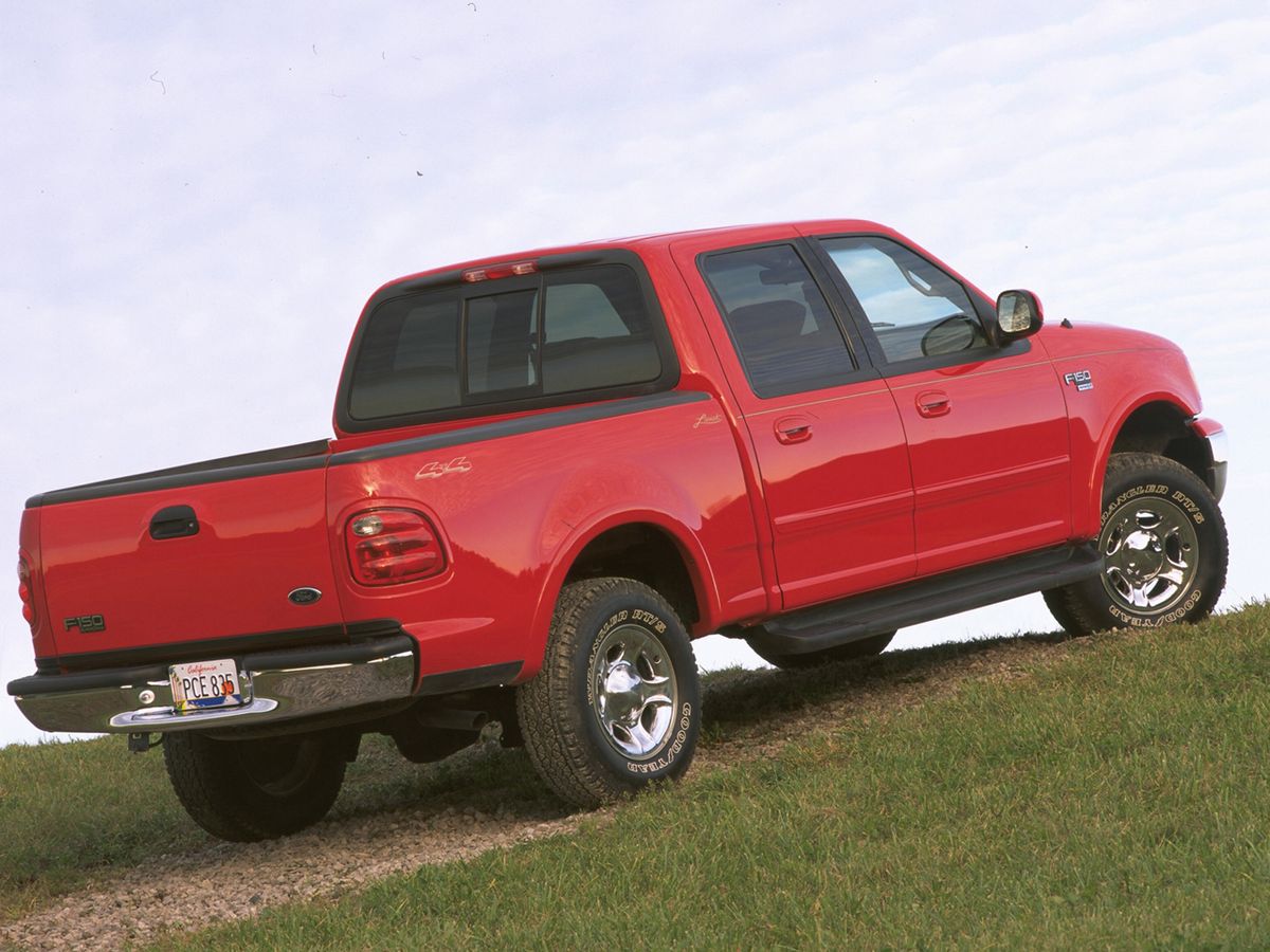 Ford F-150 1996. Bodywork, Exterior. Pickup double-cab, 10 generation
