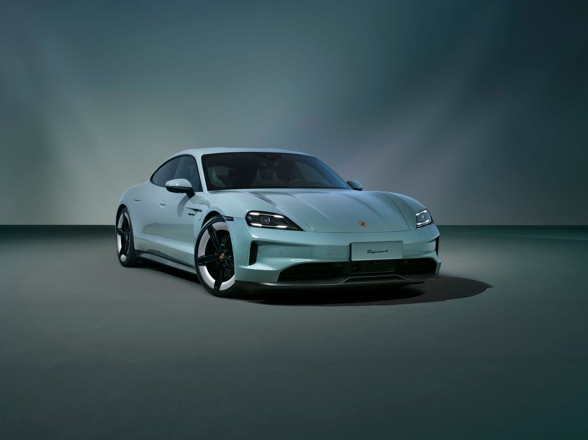 Porsche Taycan 2024. Кузов, экстерьер. Седан, 1 поколение, рестайлинг