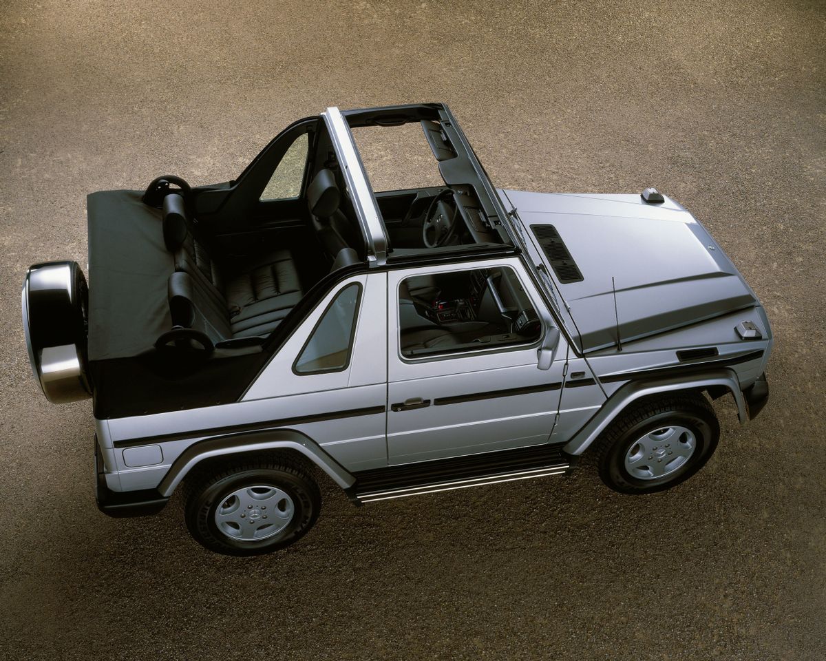 מרצדס G-Class ‏1995. מרכב, צורה. רכב שטח פתוח, 2 דור, שדרוג