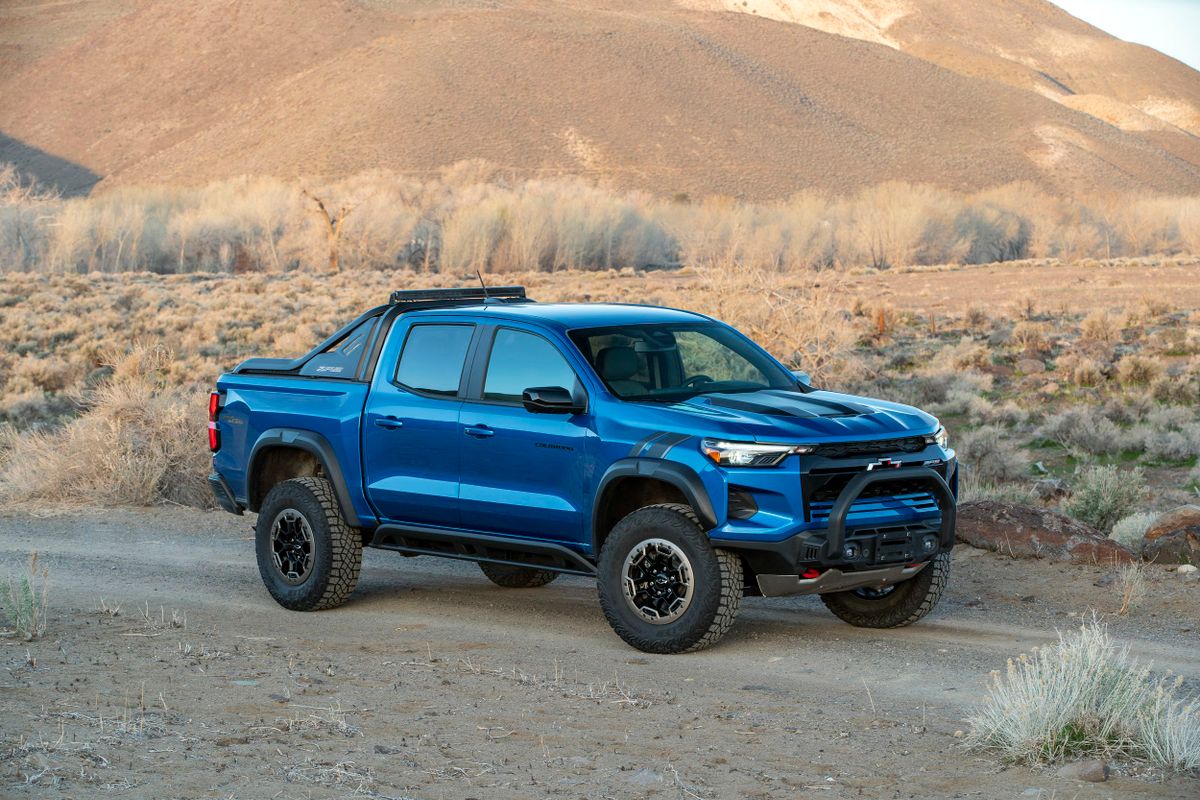 Chevrolet Colorado 2023. Кузов, экстерьер. Пикап Двойная кабина, 3 поколение