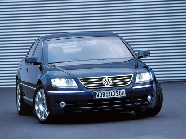 Volkswagen Phaeton 2002. Carrosserie, extérieur. Berline, 1 génération