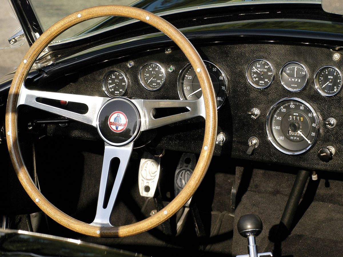 AC Cobra 1965. Dashboard. Roadster, 3 generation