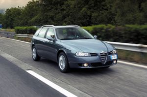 Alfa Romeo 156 2003. Carrosserie, extérieur. Break 5-portes, 1 génération, restyling 2
