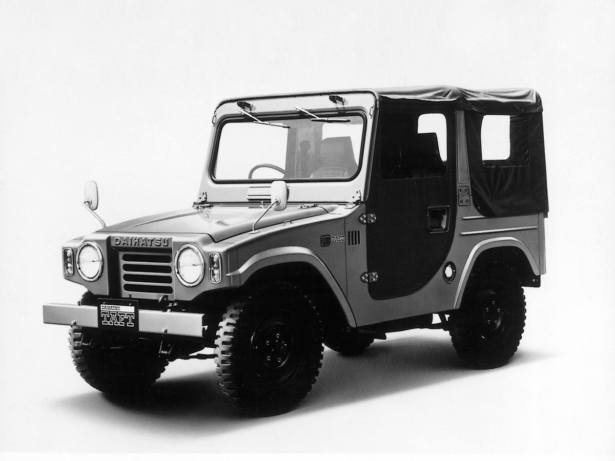 Daihatsu Taft 1974. Bodywork, Exterior. SUV 3-doors, 1 generation