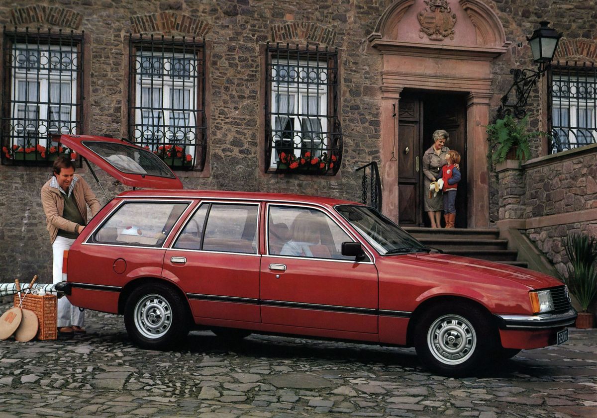 Opel Rekord 1977. Carrosserie, extérieur. Break 5-portes, 5 génération