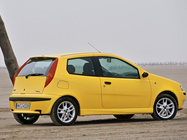 Fiat Punto 1999. Carrosserie, extérieur. Mini 3-portes, 2 génération