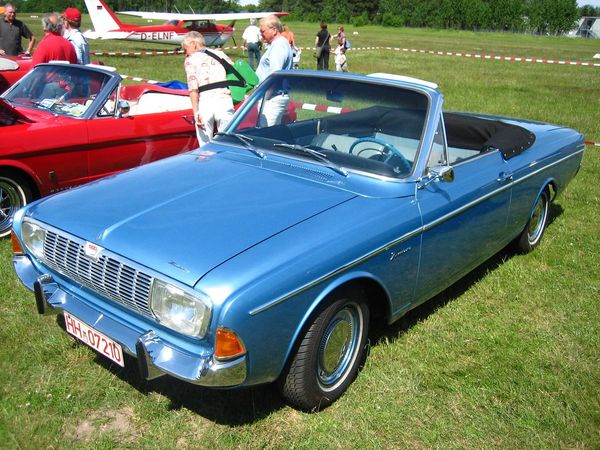 Ford Taunus 1964. Bodywork, Exterior. Cabrio, 1 generation