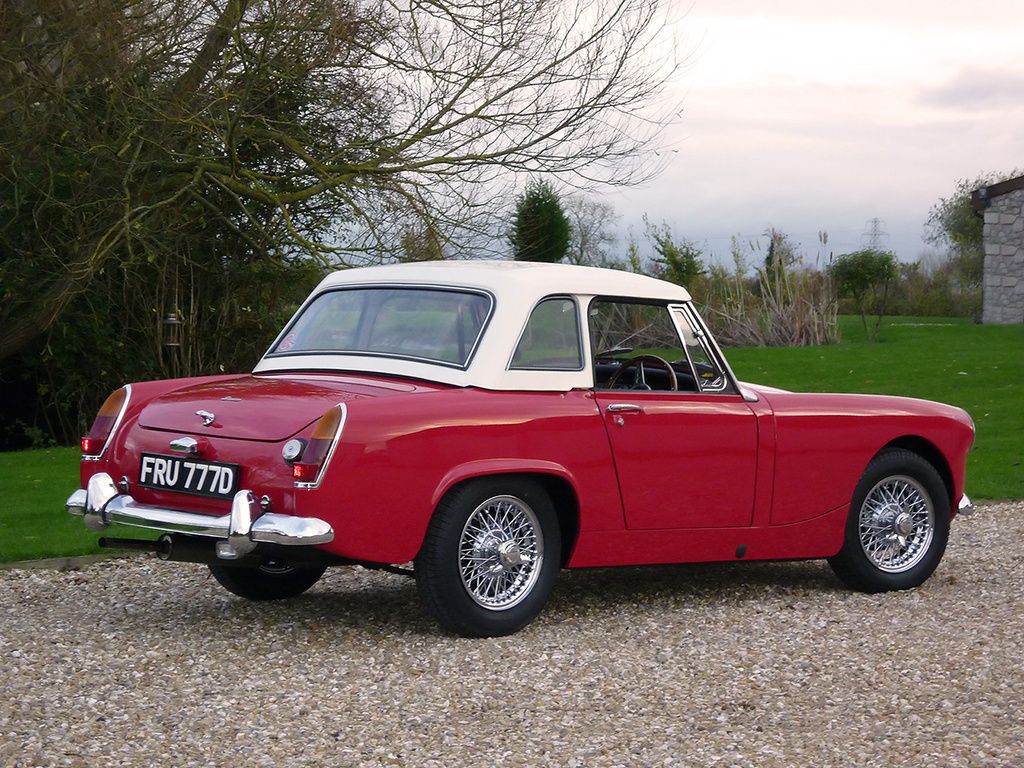 Austin Sprite 1964. Carrosserie, extérieur. Cabriolet, 3 génération