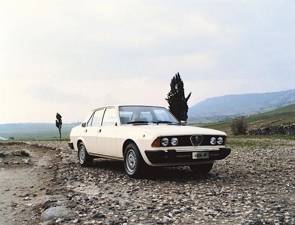 Alfa Romeo 6 1979. Carrosserie, extérieur. Berline, 1 génération