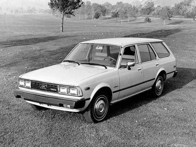 Тойота Корона 1978. Кузов, экстерьер. Универсал 5 дв., 6 поколение
