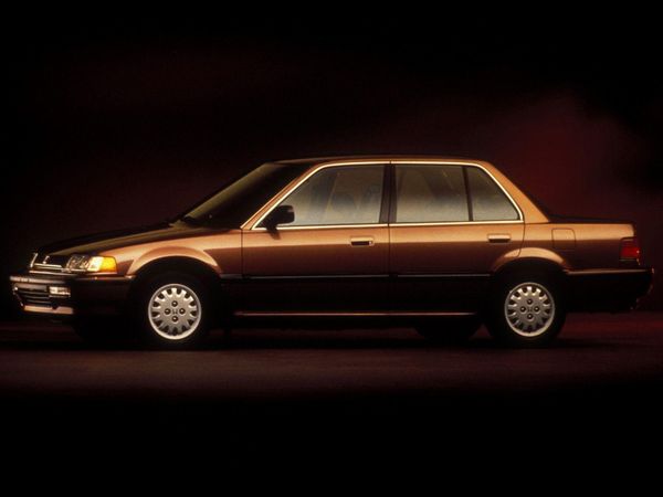 Хонда Цивик 1987. Кузов, экстерьер. Седан, 4 поколение